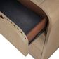Furniture of America Tangentry 2-Drawer Nightstand in Natural, , large