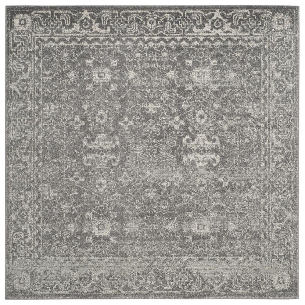Safavieh Evoke EVK270S-5SQ 5"1" Square Grey/Ivory Area Rug, , large