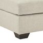 Ashley Falkirk Oversized Accent Ottoman in Parchment, , large