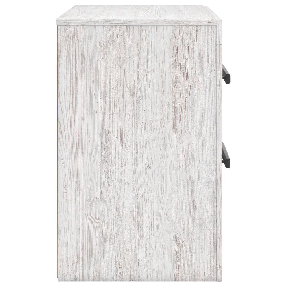 Ashley Cayboni 4 Piece Queen Bedroom Set in Whitewash Paint, , large