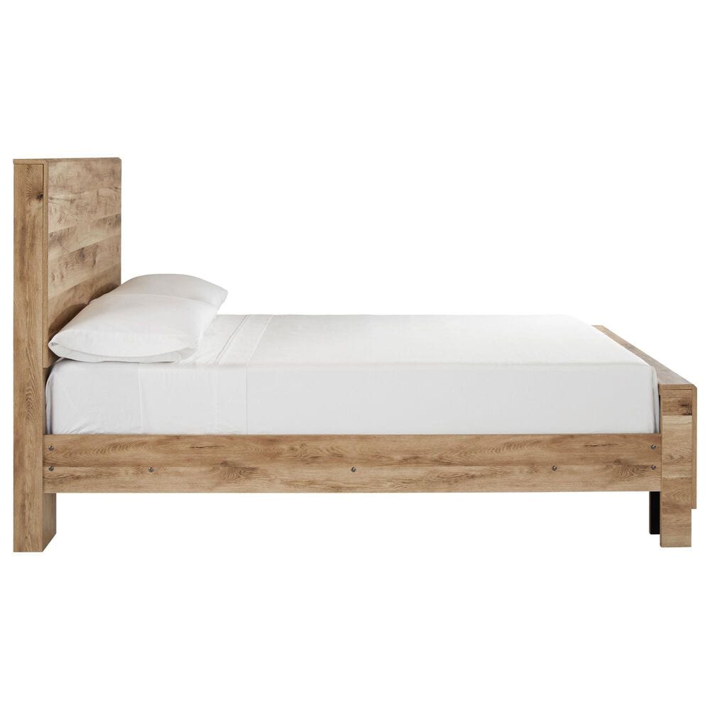 Ashley Hyanna Full Bed in Golden Rustic Tan, , large