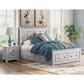 Ashley Makidern 2 Piece Queen Storage Bedroom Set with Six Drawers in Whitewash, , large