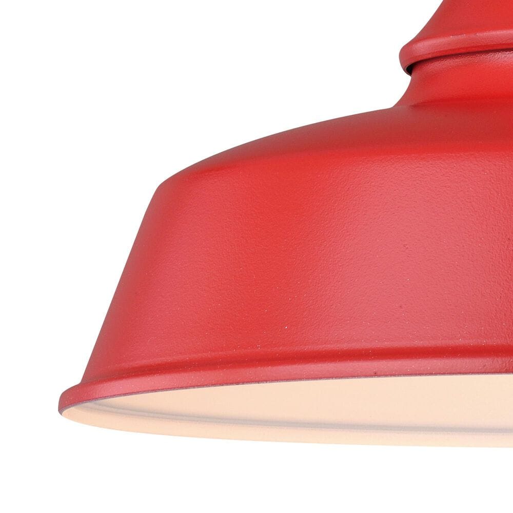Vaxcel Dorado 9" 1-Light Outdoor Wall Sconce in Red, , large