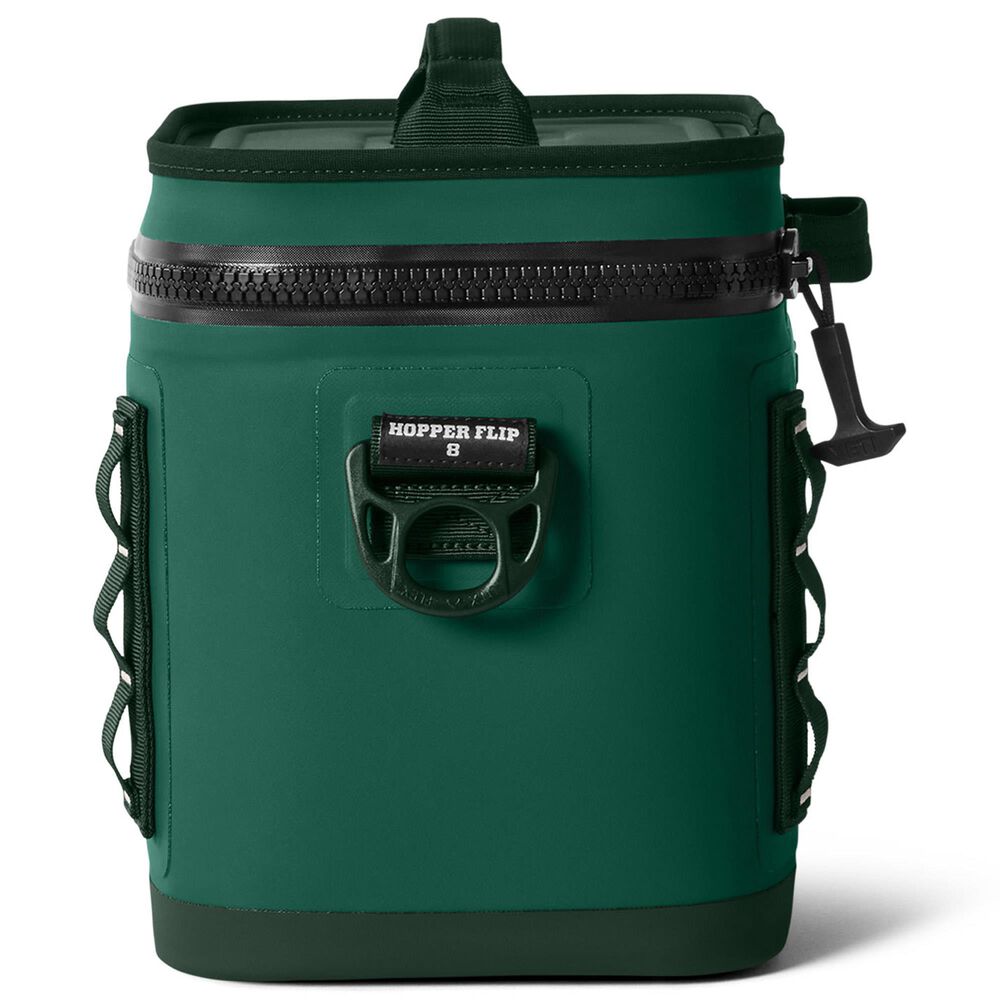 YETI Hopper Flip 8 Soft Cooler in Black Forest Green, , large