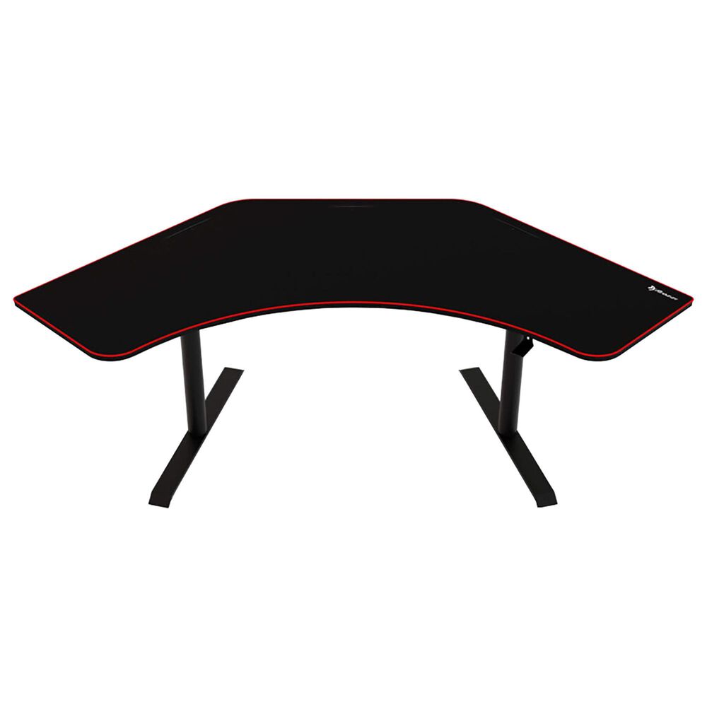 Arozzi Arena Angelo Gaming Desk in Black and Red &#40;Box 1 of 2&#41;, , large