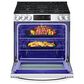LG 5.8 Cu. Ft. Slide-in Gas Smart Range in Stainless Steel, , large