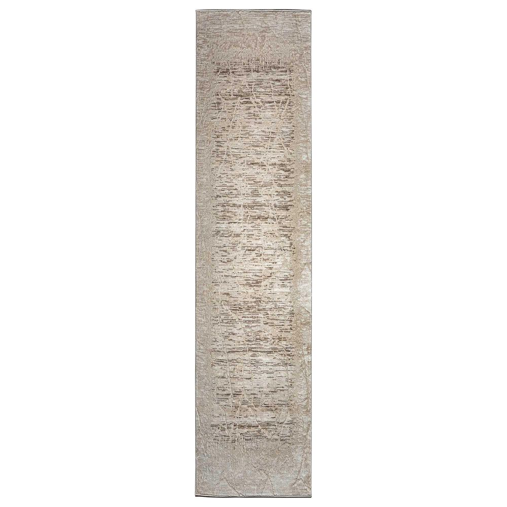 Radici USA Davide Abstract 2"2" x 7"7" Beige Area Rug, , large