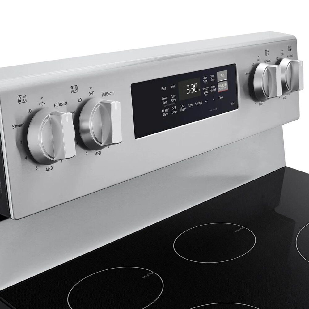 LG 6.3 Cu. Ft. Smart Freestanding Induction Range in Stainless Steel, , large