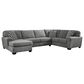 ASHLEY Birkdale Court 3-Piece Sectional in Gray, , large