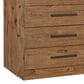Hooker Furniture Big Sky 8-Drawer Dresser and Mirror in Vintage Natural and Furrowed Bark, , large