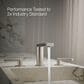 Kohler Composed Widespread Bathroom Sink Faucet in Vibrant Brushed Nickel, , large