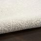 Nourison Grace Ivory and Light Grey 5"3" x 7"3" Area Rug, , large