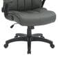 Rta Products Llc Ultra-Padded Executive Office Chair with Flip-Up Armrests in Grey, , large