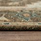RIZZY Belmont 6" x 9" Dark Brown and Light Blue Area Rug, , large