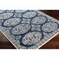 Surya Granada GND-2308 4" x 6" Dark Blue, Ivory and Charcoal Area Rug, , large