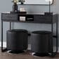 Lumisource Franklin Console Table in Black, , large