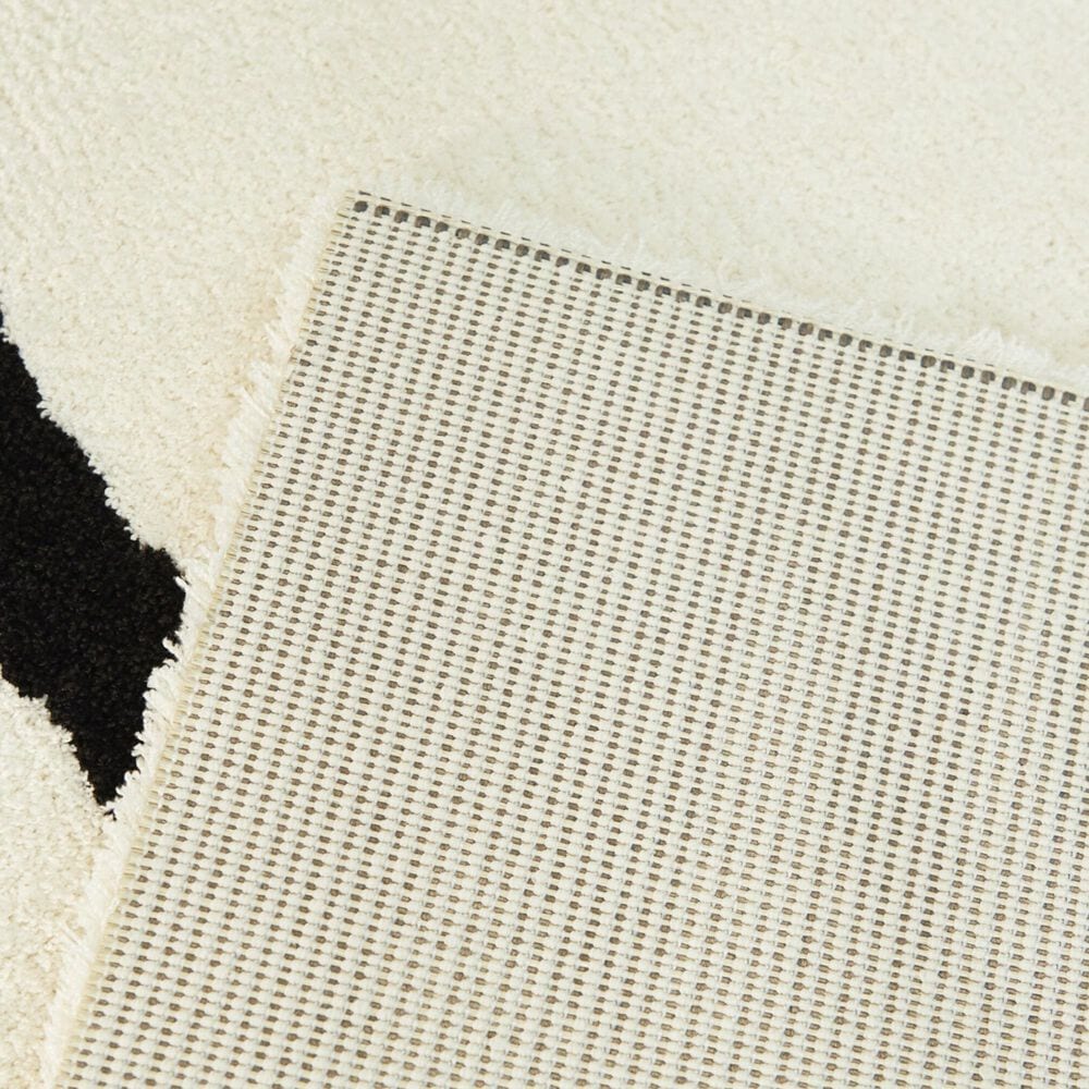 Balta Rugs Baxter 5&#39;3&quot; x 7&#39; White and Black Area Rug, , large