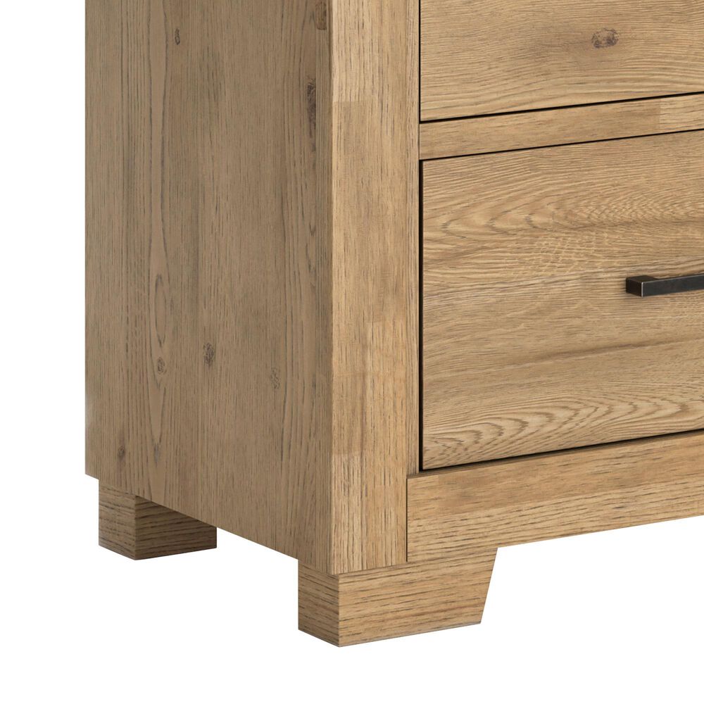 Ashley Galliden Dresser and Mirror in Light Brown, , large
