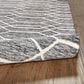 Feizy Belfort 5" x 8" Charcoal and Ivory Area Rug, , large