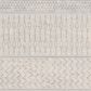 Surya Monaco MOC-2306 4"3" x 6" Silver Gray and Cream Area Rug, , large