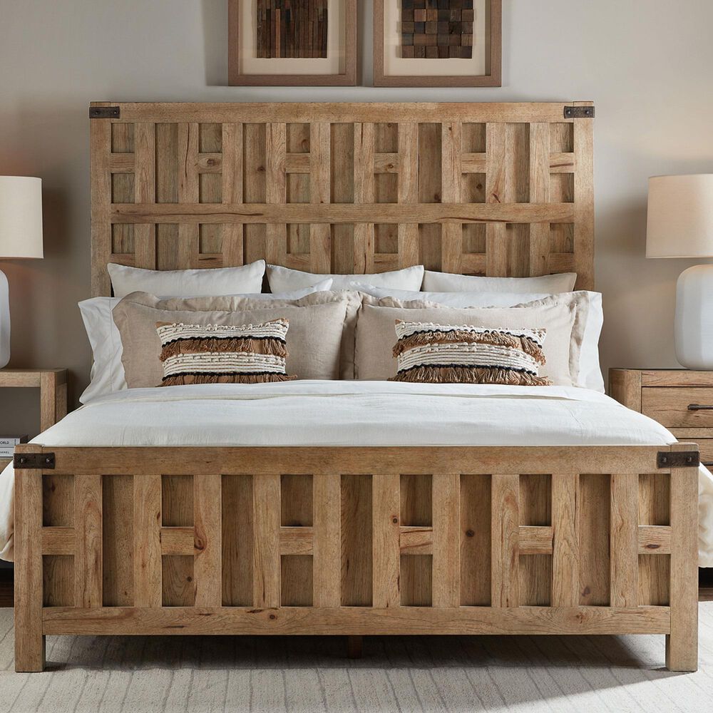 Hooker Furniture Vineyard Row King Panel Bed in Sonoma, , large