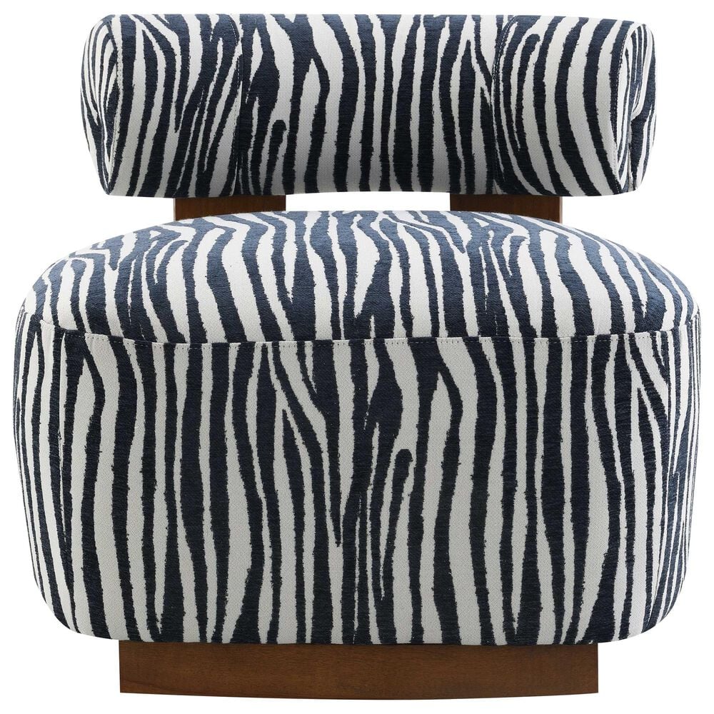 Furniture of America Orynt Accent Chair in Blue, , large