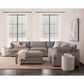 Classic Home Caplan 6-Piece Sectional in Elite Charcoal, , large