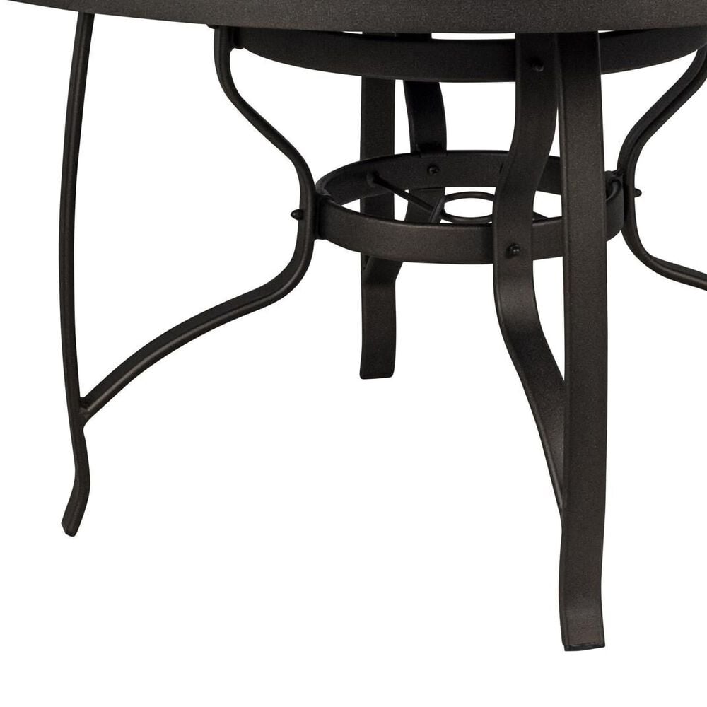 Woodard Cortland 5-Piece Patio Dining Set in Watercolor Tweed Pearly, , large