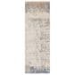 Surya Aisha 2"7" x 7"7" Light Blue, Medium Brown, Tan and Mustard Runner, , large