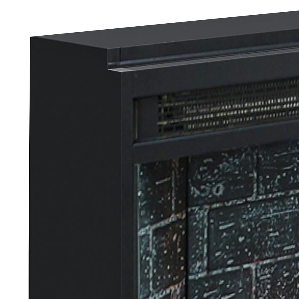 DHP 18&quot; Electric Fireplace Insert in Black, , large