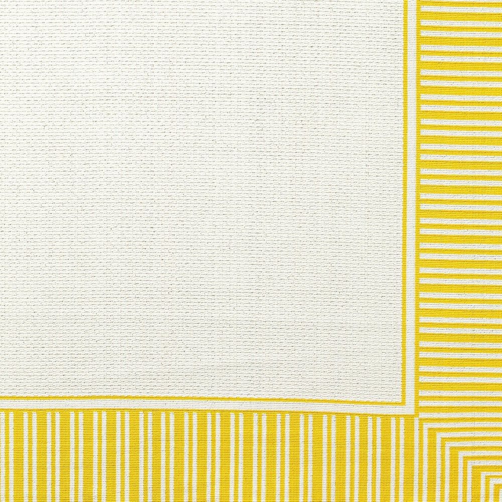 Surya Alfresco 2&#39;5&quot; x 7&#39;10&quot; Pearl, Saffron, Beige and Tan Indoor/Outdoor Runner, , large