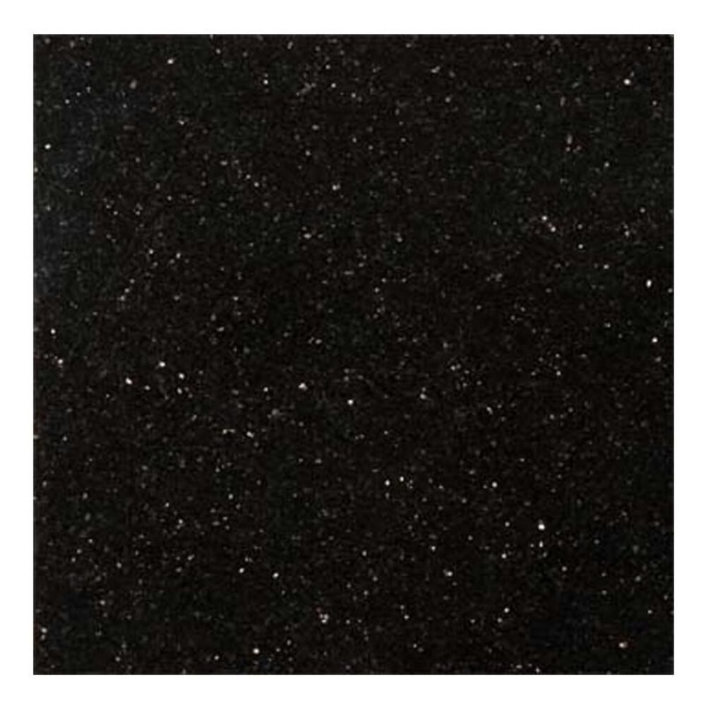 Emser Granite Galaxy Black 12" x 12" Polished Natural Stone Tile, , large