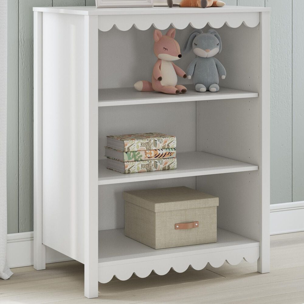 Ashley Hallityn Toy Storage Bookcase in Matte White, , large