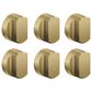 Fisher & Paykel Dial Kit for 36" Professional Gas Cooktop in Brass (Set of 5), , large