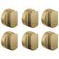 Fisher & Paykel Dial Kit for 36" Professional Gas Cooktop in Brass (Set of 5), , large