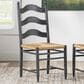Legacy Classic Furn Direct Shp Vintage Market Dining Side Chair in Kettle Black and Brown, , large