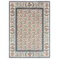 Rifle Paper Co. x Loloi Kismet Suzani Garden Cream 6"7" x 9"4" Area Rug, , large