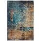Dalyn Rug Company Nouveau NV14 3" x 5" Teal Indoor/Outdoor Area Rug, , large
