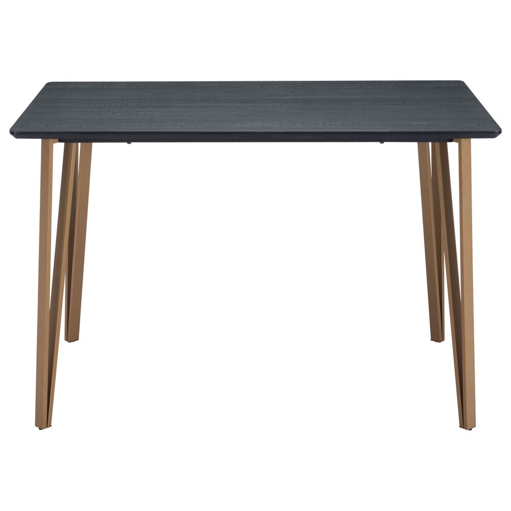 Zuo Modern Deus Counter Table in Black/Gold, , large
