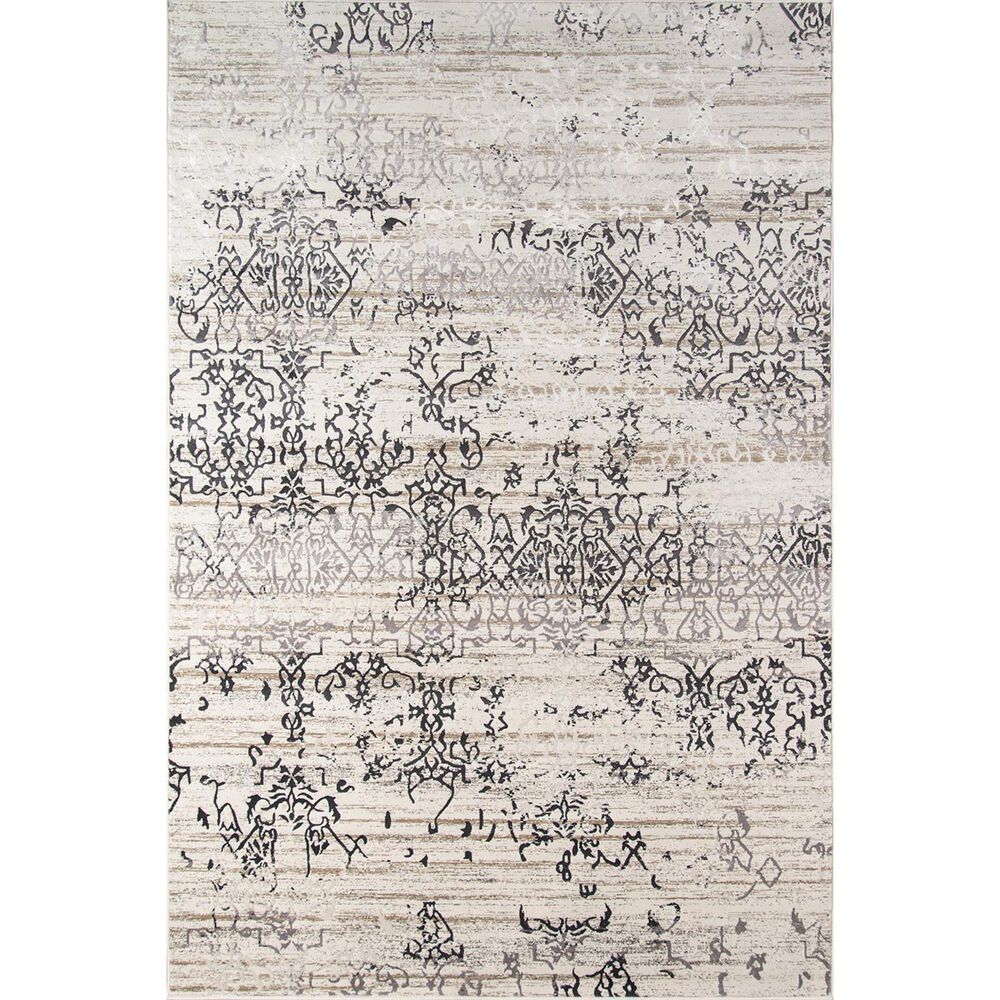 Momeni Juliet JU-04 5" x 7"5" Ivory Area Rug , , large