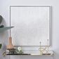 CosmoLiving by Cosmopolitan 39" Square Contemporary Abstract Framed Wall Art in White, , large