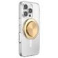 PopSockets MagSafe Circle Kick-Out PopGrip in Aluminum Radial Gold, , large