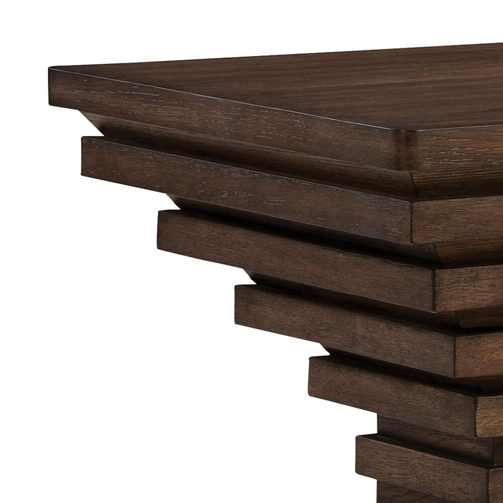 Ashley Hannodream End Table in Warm Brown, , large