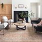 Chris Loves Julia x Loloi Jules 9"6" x 14" Tangerine and Mist Area Rug, , large