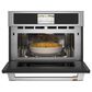 Cafe 1.7 Cu. Ft. 27" Built-In Smart Microwave Oven with 120V Advantium Technology in Stainless Steel, , large