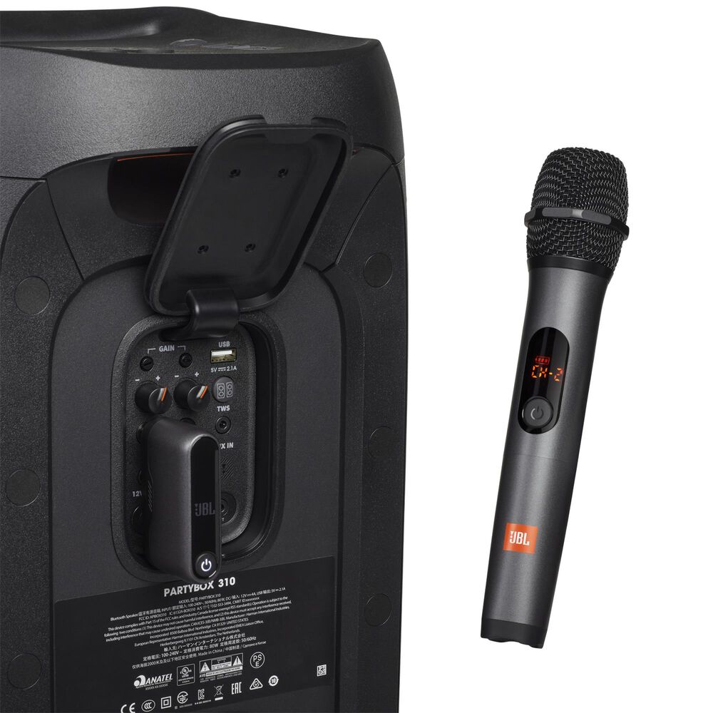 vastleggen oor Vluchtig JBL Wireless Microphone Set in Black | NFM