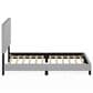 HOMLUX Lucy Twin Platform Bed Frame in Glacier, , large