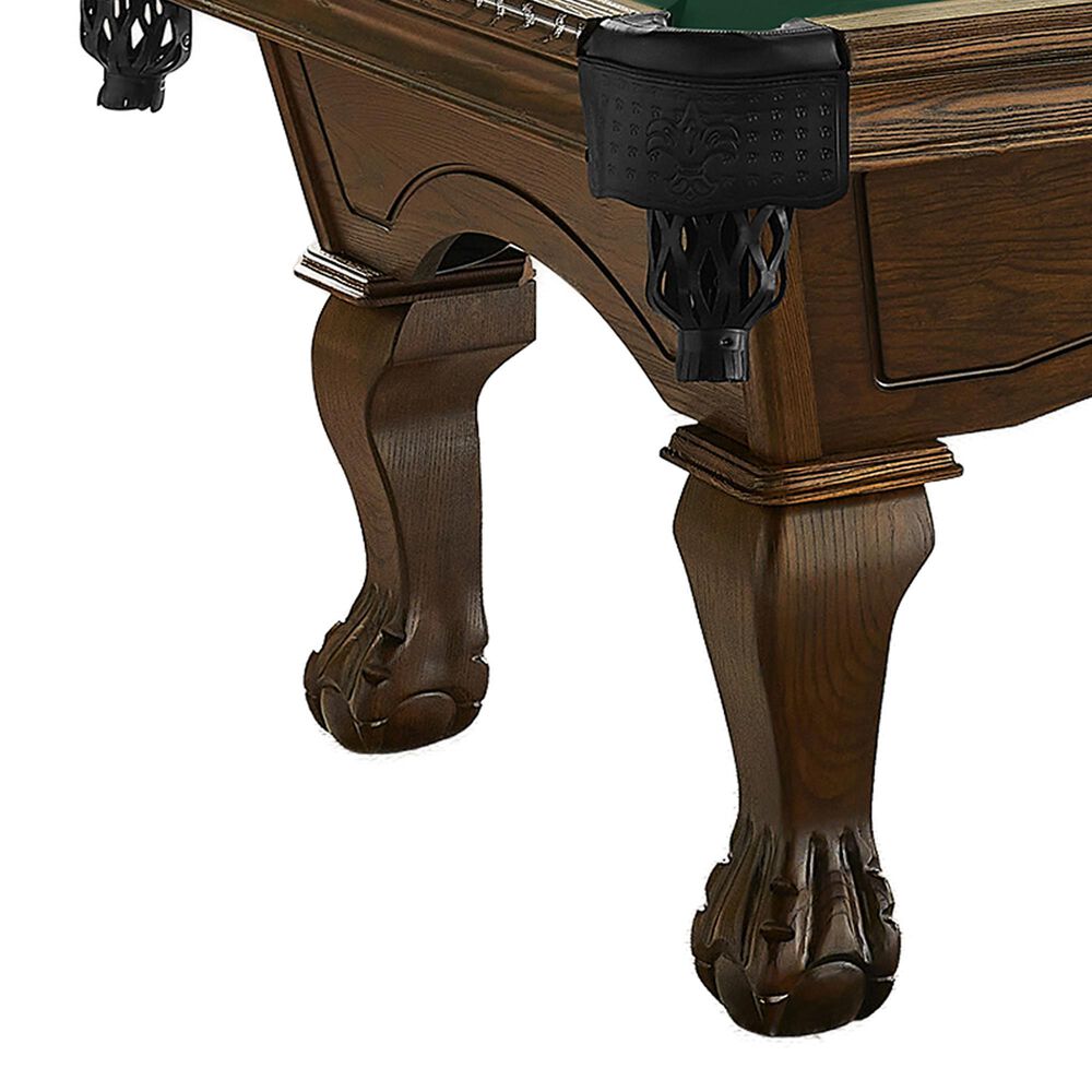 Imperial Hayden 8' Pool Table with Ball and Claw Leg in Russet, , large