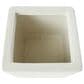 Alfresco Home Shabby Square Patio Planter in Pearl White, , large