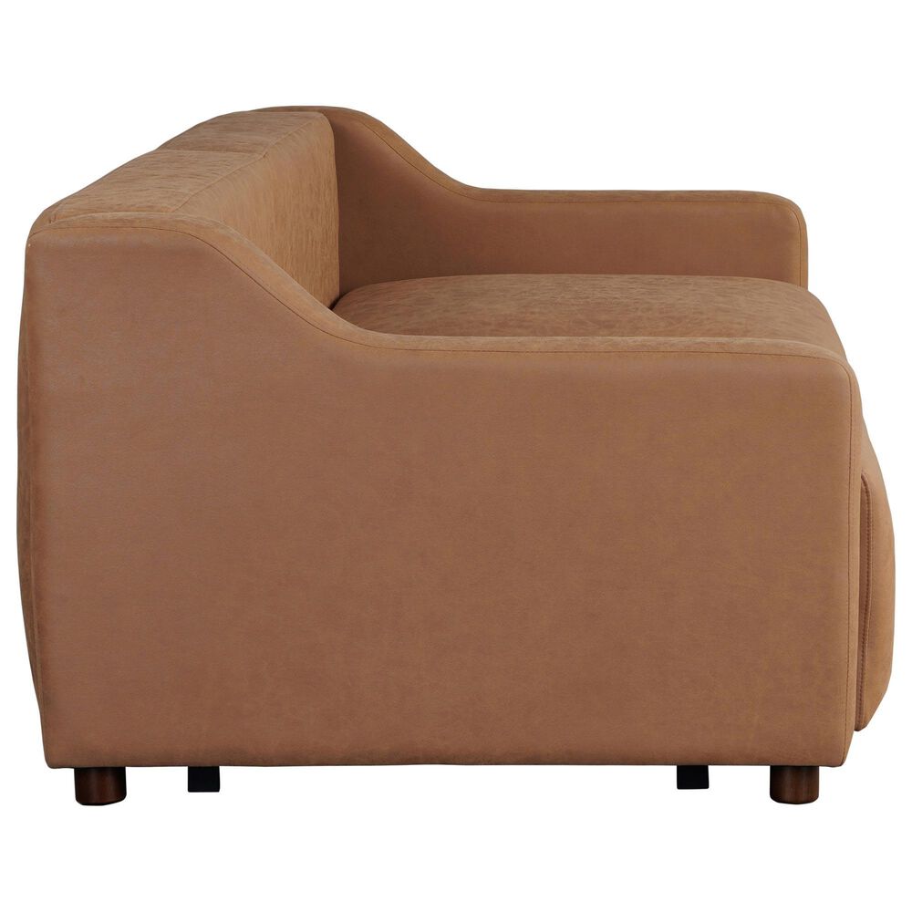 Lifestyle Solutions Glenmont Convertible Sofa in Brown, , large